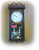 【アンティーク時計】アンティーク柱時計